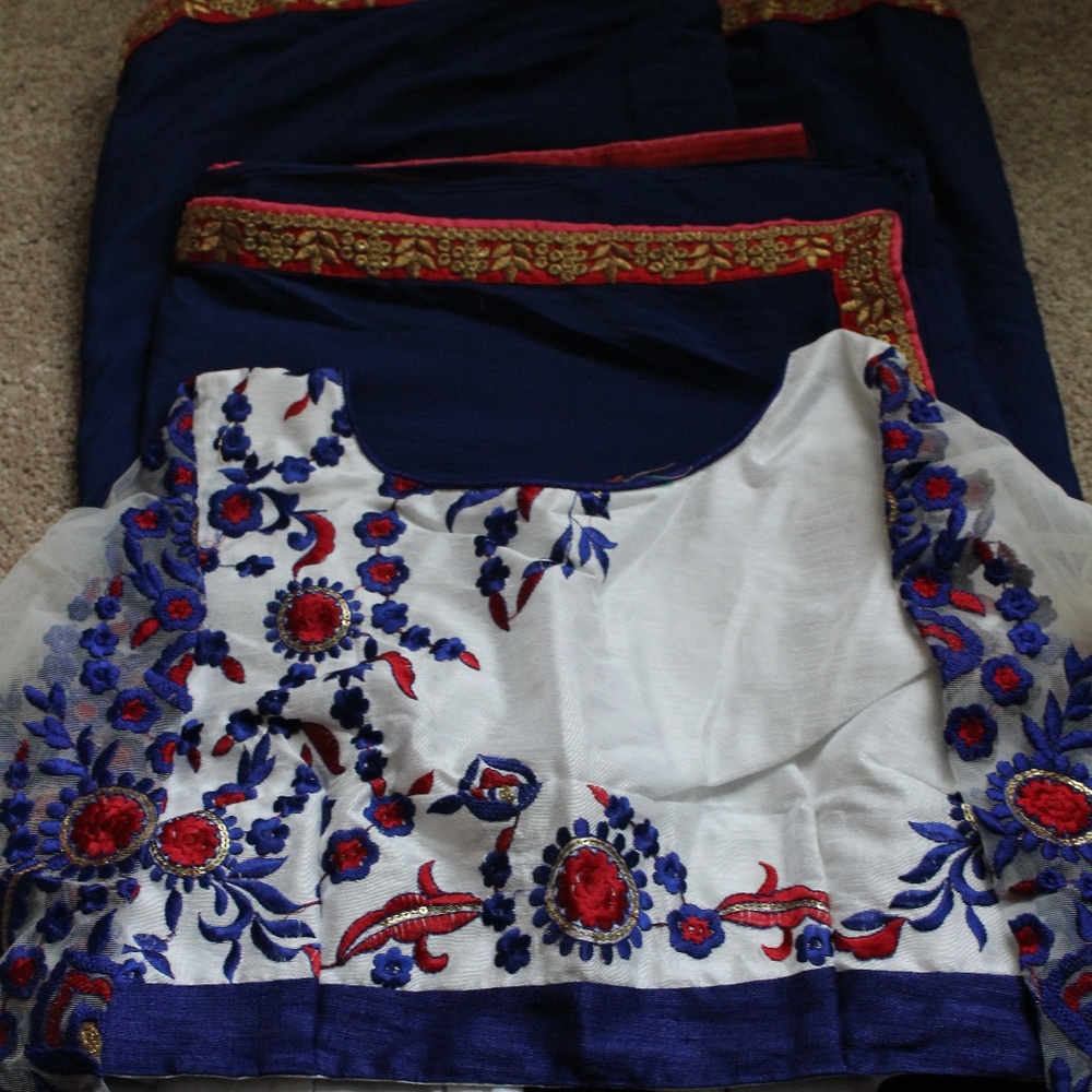 Saree and blouse